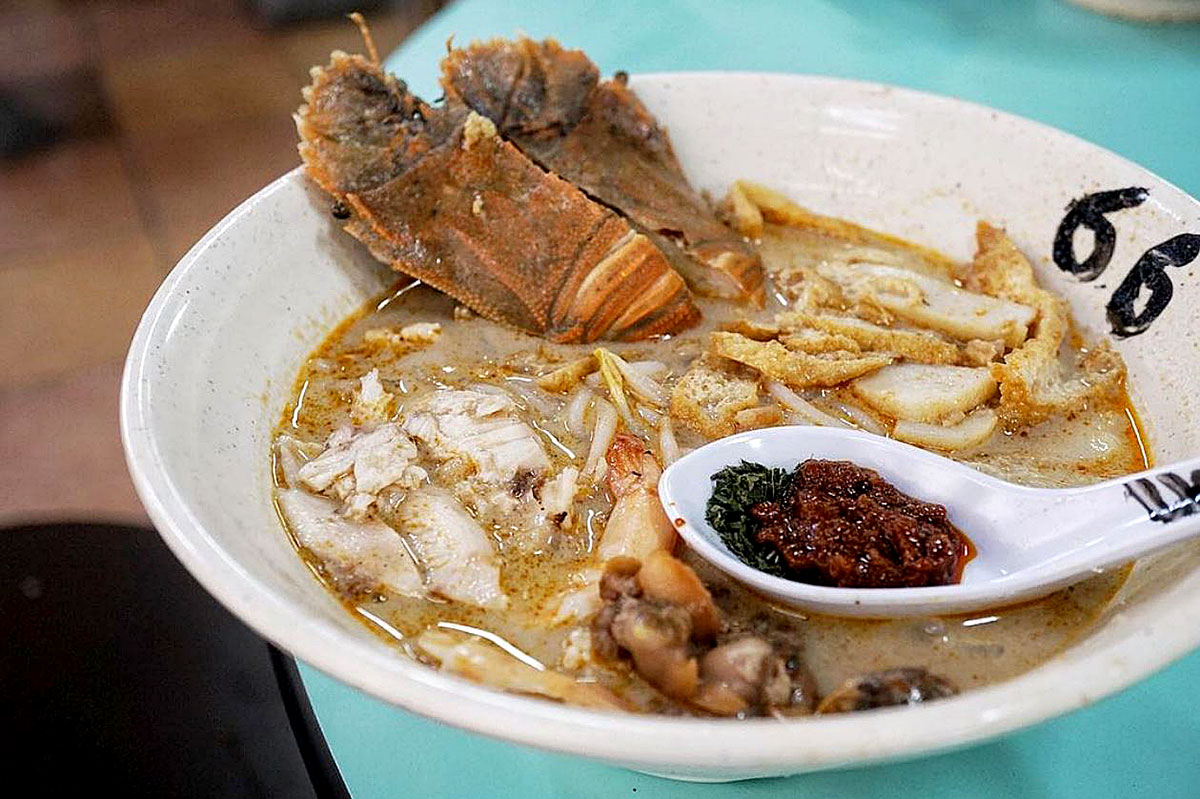 Famous Sungei Road Trishaw Laksa