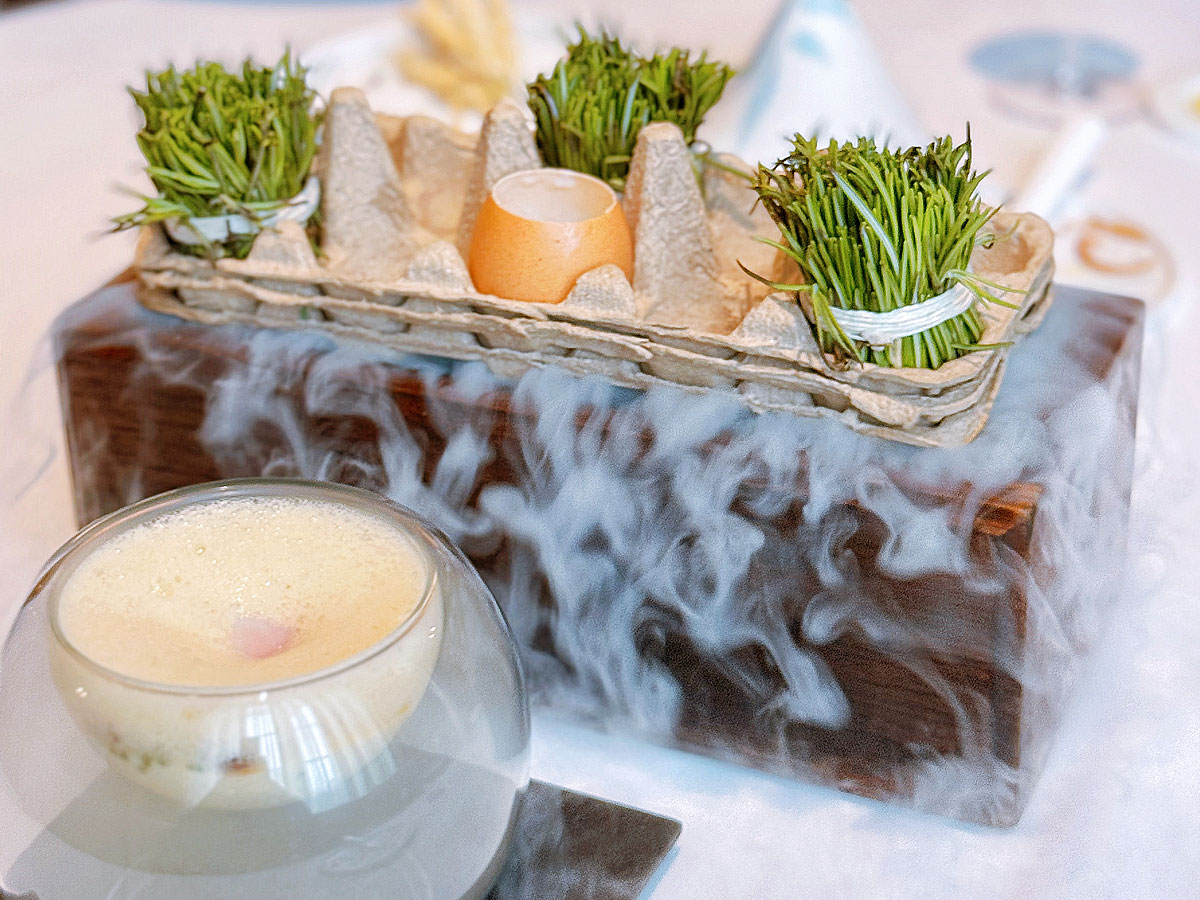 Odette Review - ROSEMARY SMOKED ORGANIC EGG Odette Review - ROSEMARY SMOKED ORGANIC EGG