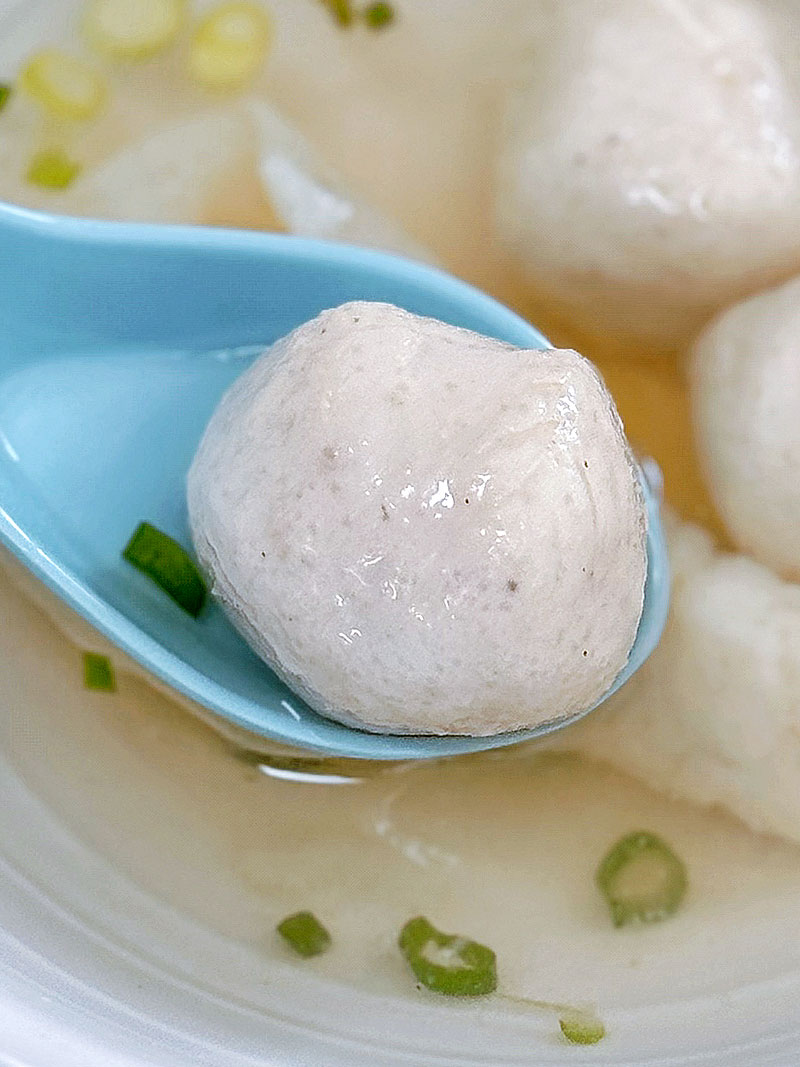 Photo: Lixin Teochew Fishball Noodles - fishball