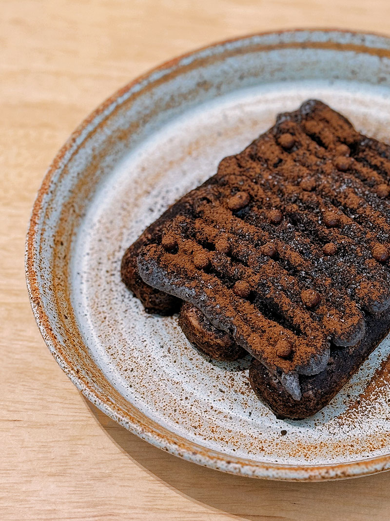 SYIP Cafe - Hojicha Black Sesame Tiramisu