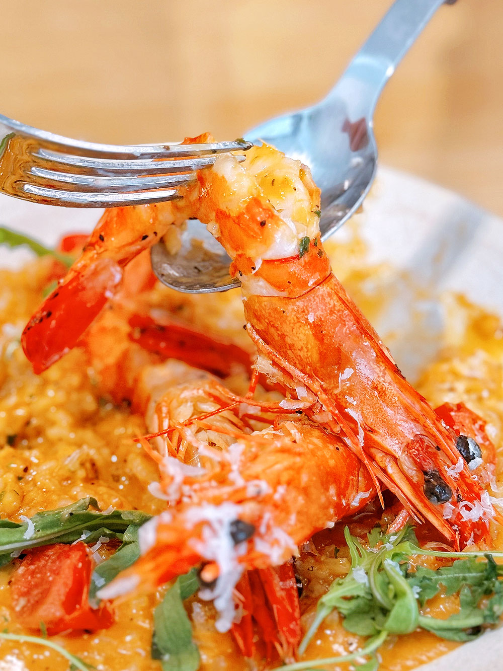 SYIP Cafe Review - Prawn Bisque Risotto