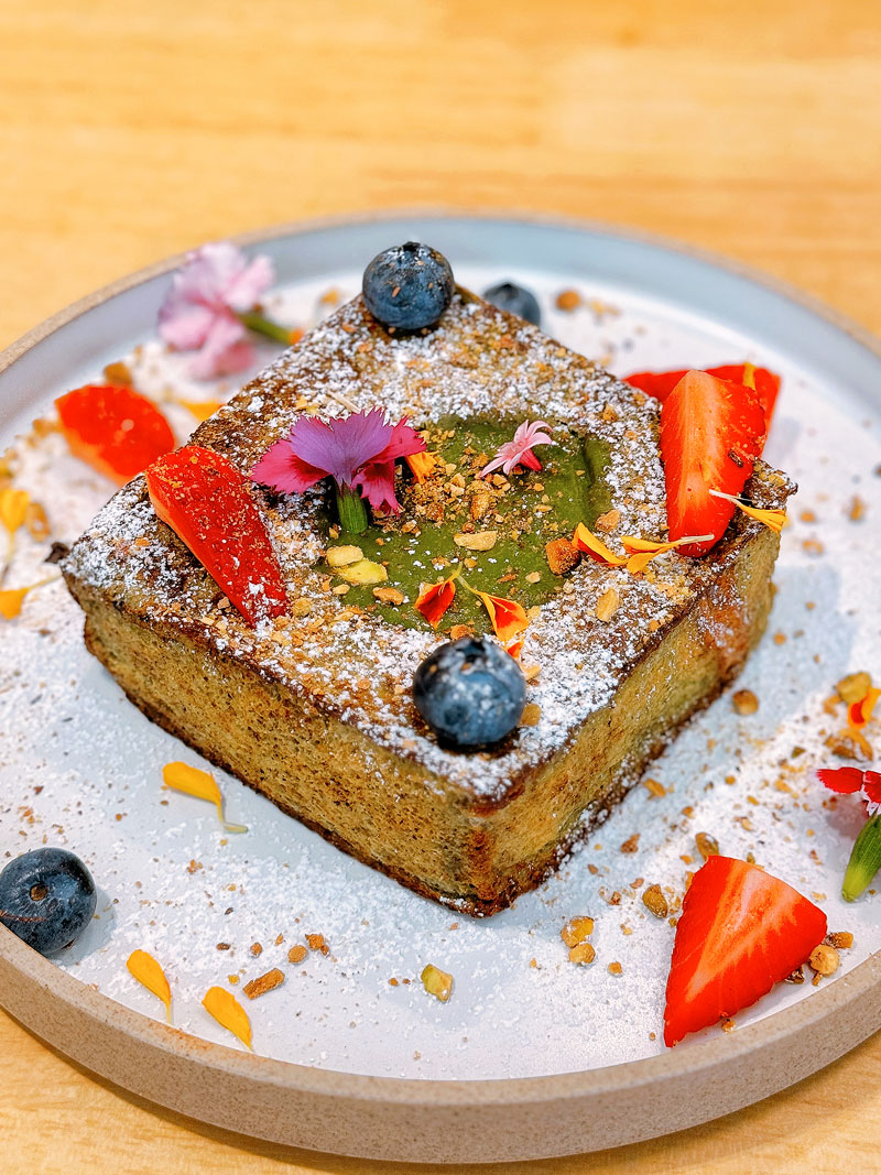 SYIP Cafe - Matcha French Toast