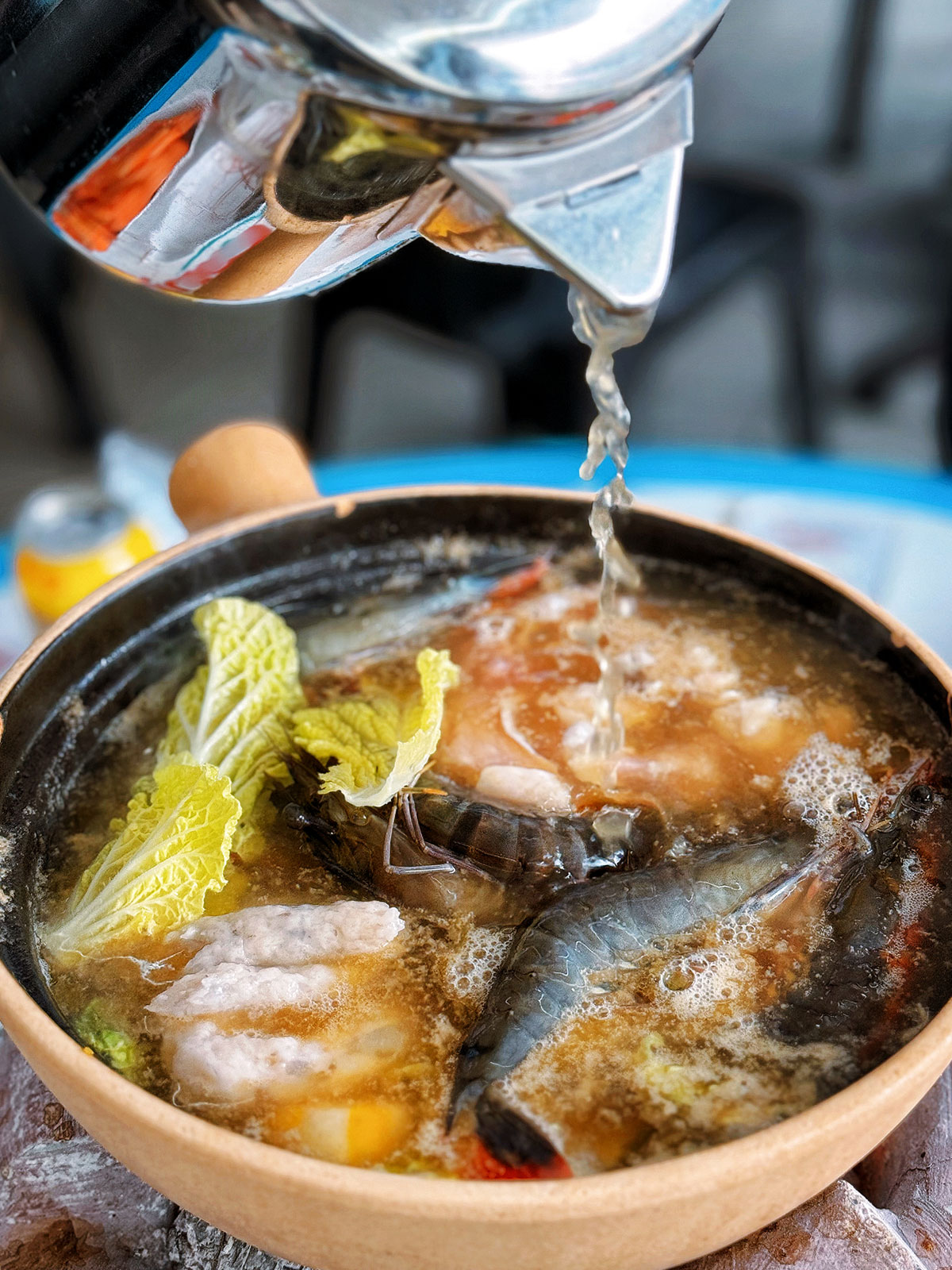 Steamboat Charcoal Claypot Prawn Review Steamboat Charcoal Claypot Prawn Review