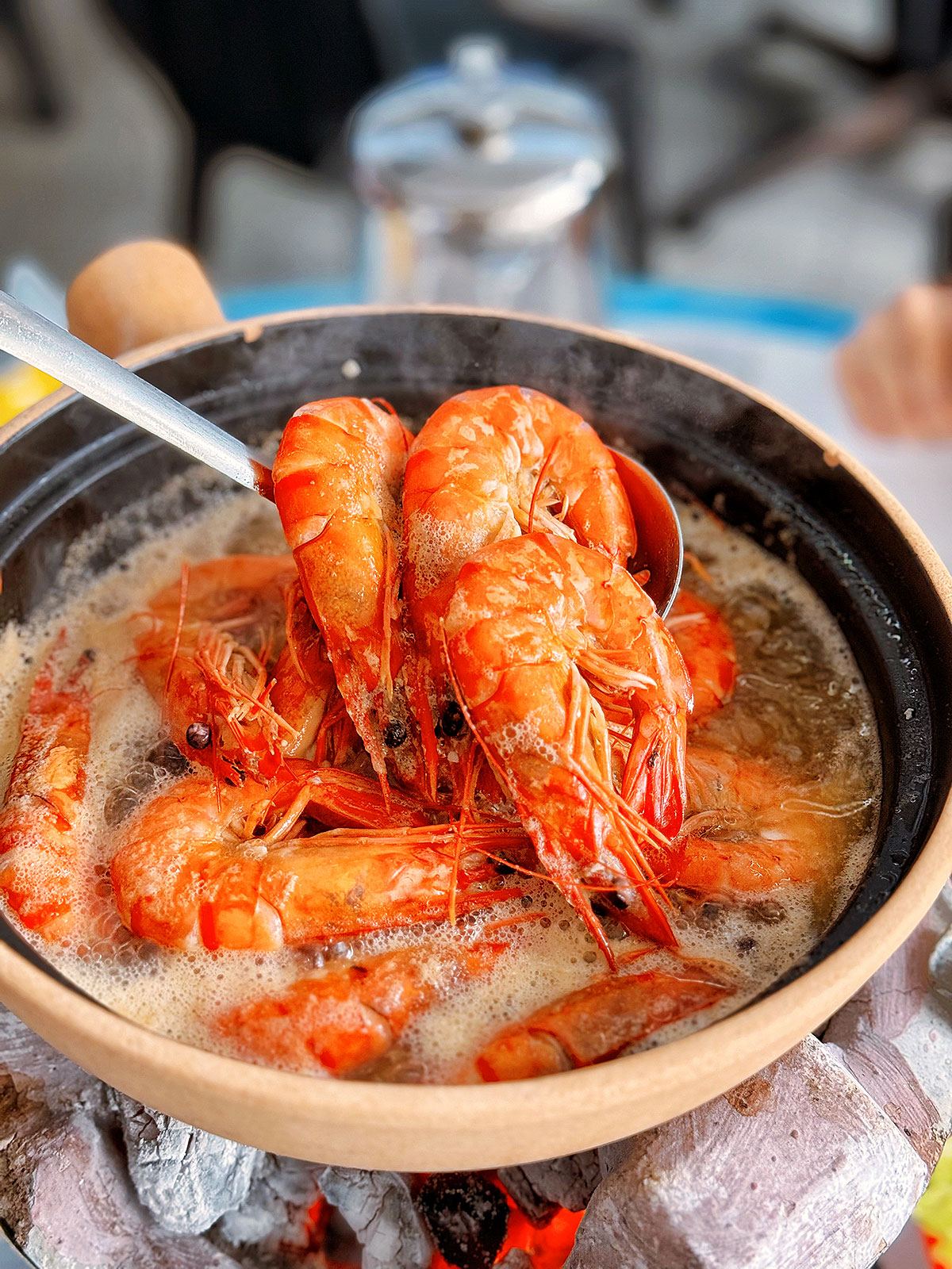 Woodlands Claypot Prawns umami packed broth is now Halal.