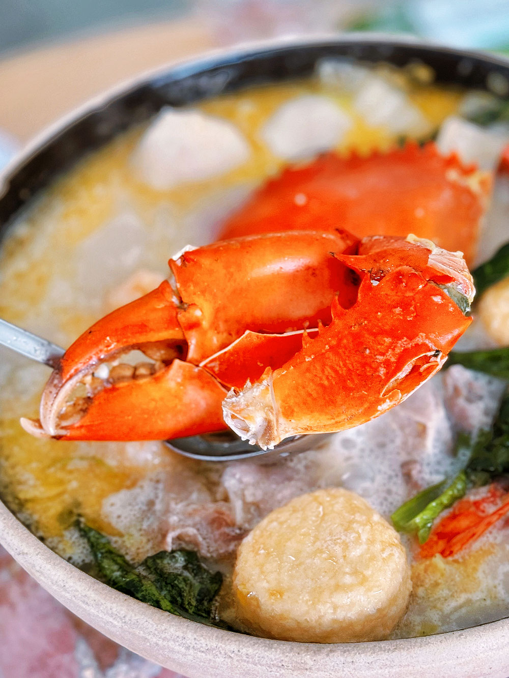 Charcoal Claypot Crab Crab