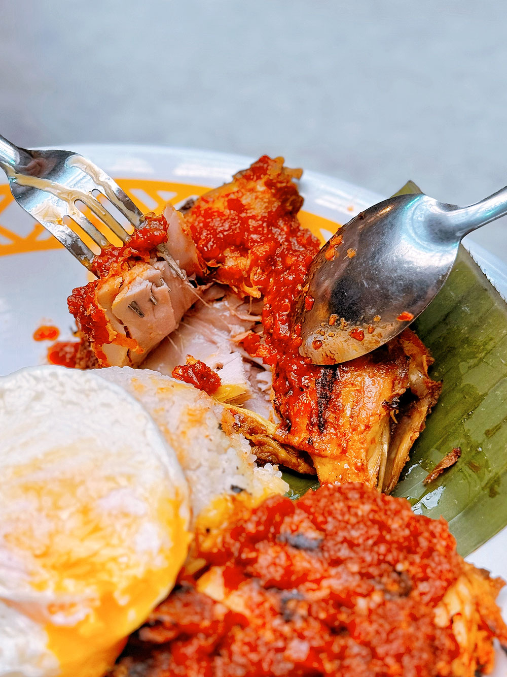 nasi-lemak-ayam-taliwang-review-2 Photo of a plate of Nasi Lemak Ayam Taliwang from Nasi Lemak Ayam Taliwang